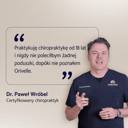 Orivelle™ - Poduszka ergonomiczna z pianką z pamięcią kształtu - Orivelle