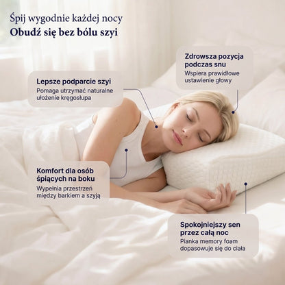Orivelle™ - Poduszka ergonomiczna z pianką z pamięcią kształtu - Orivelle