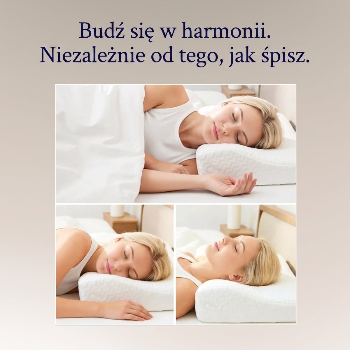 Orivelle™ - Poduszka ergonomiczna z pianką z pamięcią kształtu - Orivelle